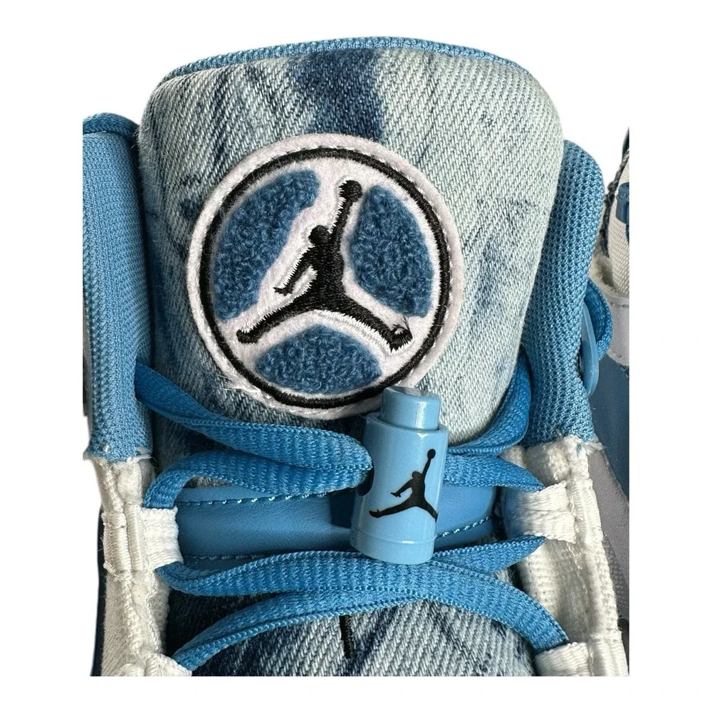 NIKE AIR JORDAN 6 RINGS (GS) WHITE DUTCH BLUE 6.5Y WOMEN 8 DM8956-100